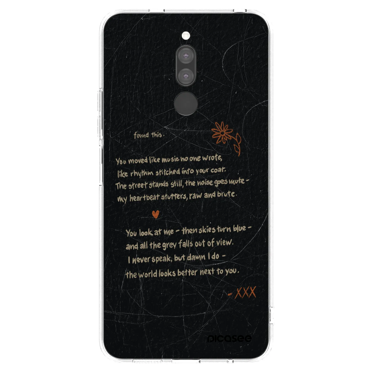 Silikónový prehľadný obal pre Xiaomi Redmi 8 - POET