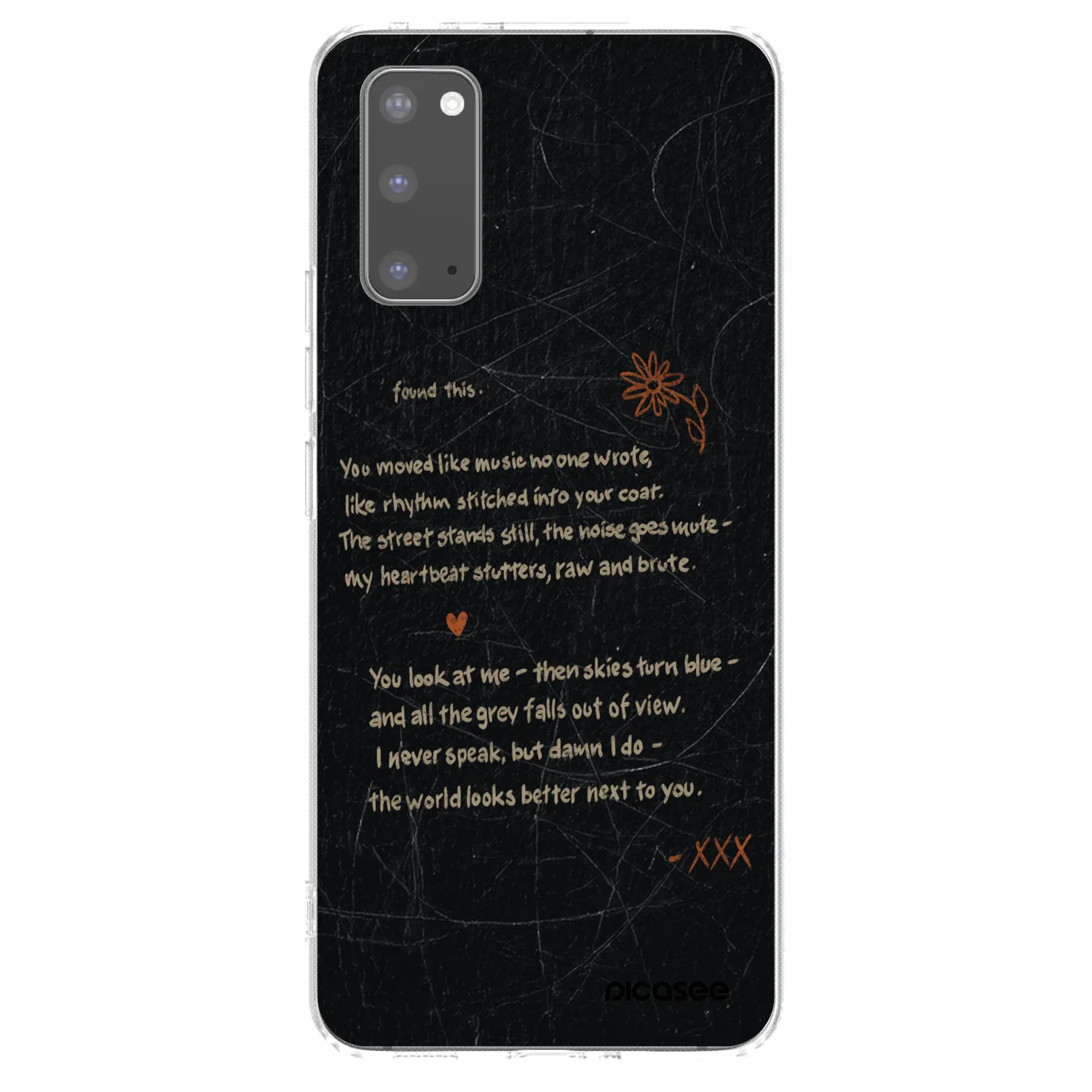 Picasee silikónový prehľadný obal pre Samsung Galaxy S20 G980F - POET