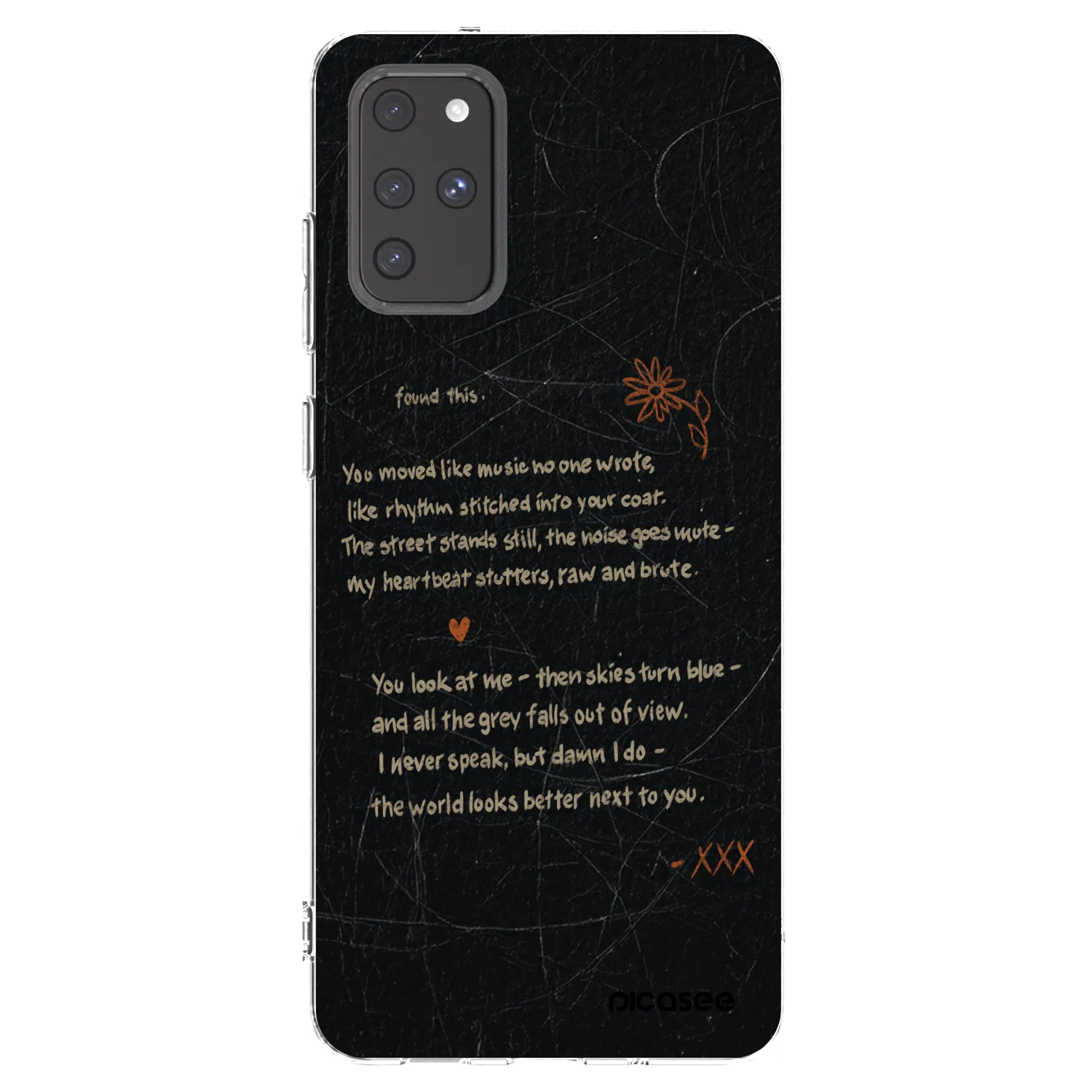 Picasee silikónový prehľadný obal pre Samsung Galaxy S20+ G985F - POET