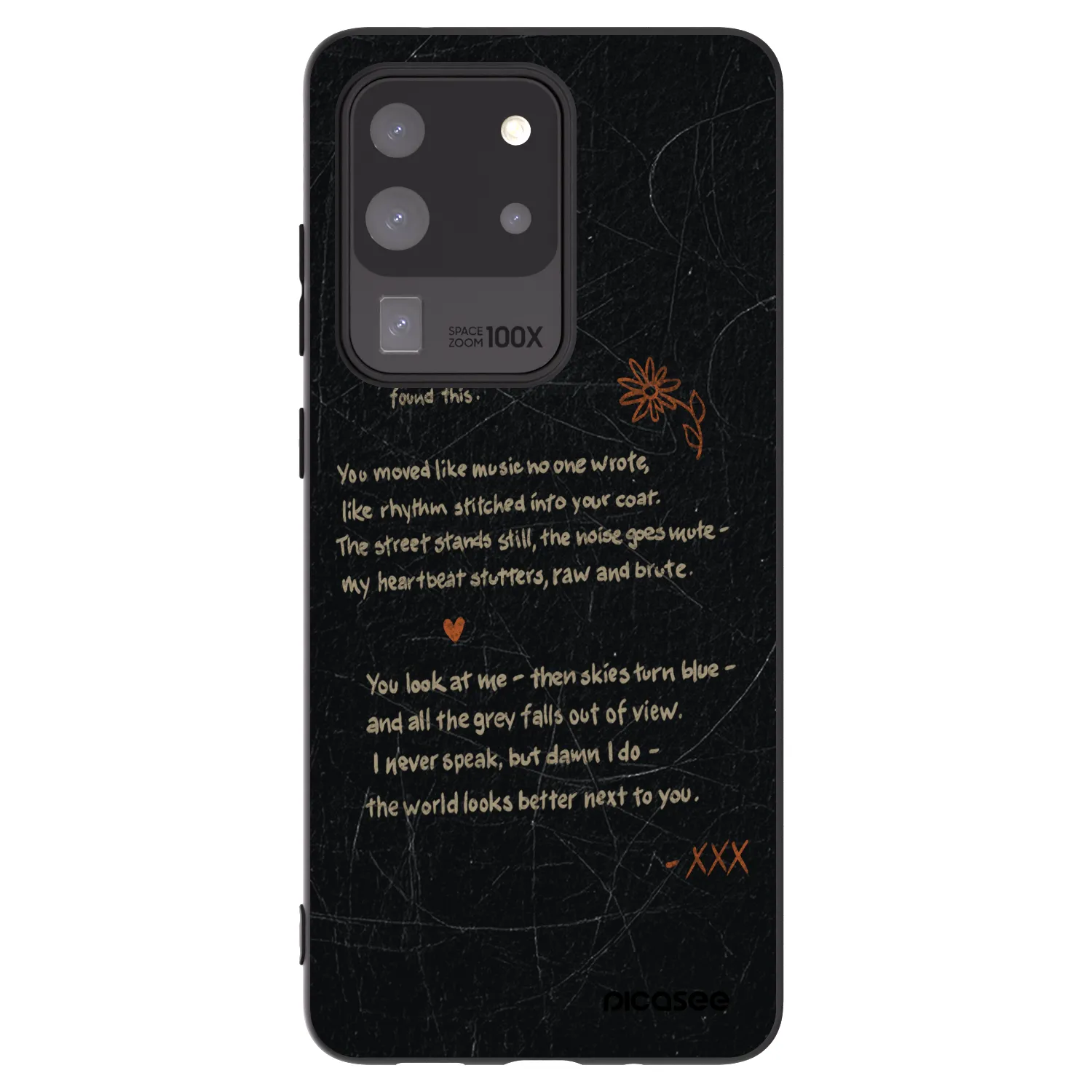 Picasee silikónový čierny obal pre Samsung Galaxy S20 Ultra 5G G988F - POET