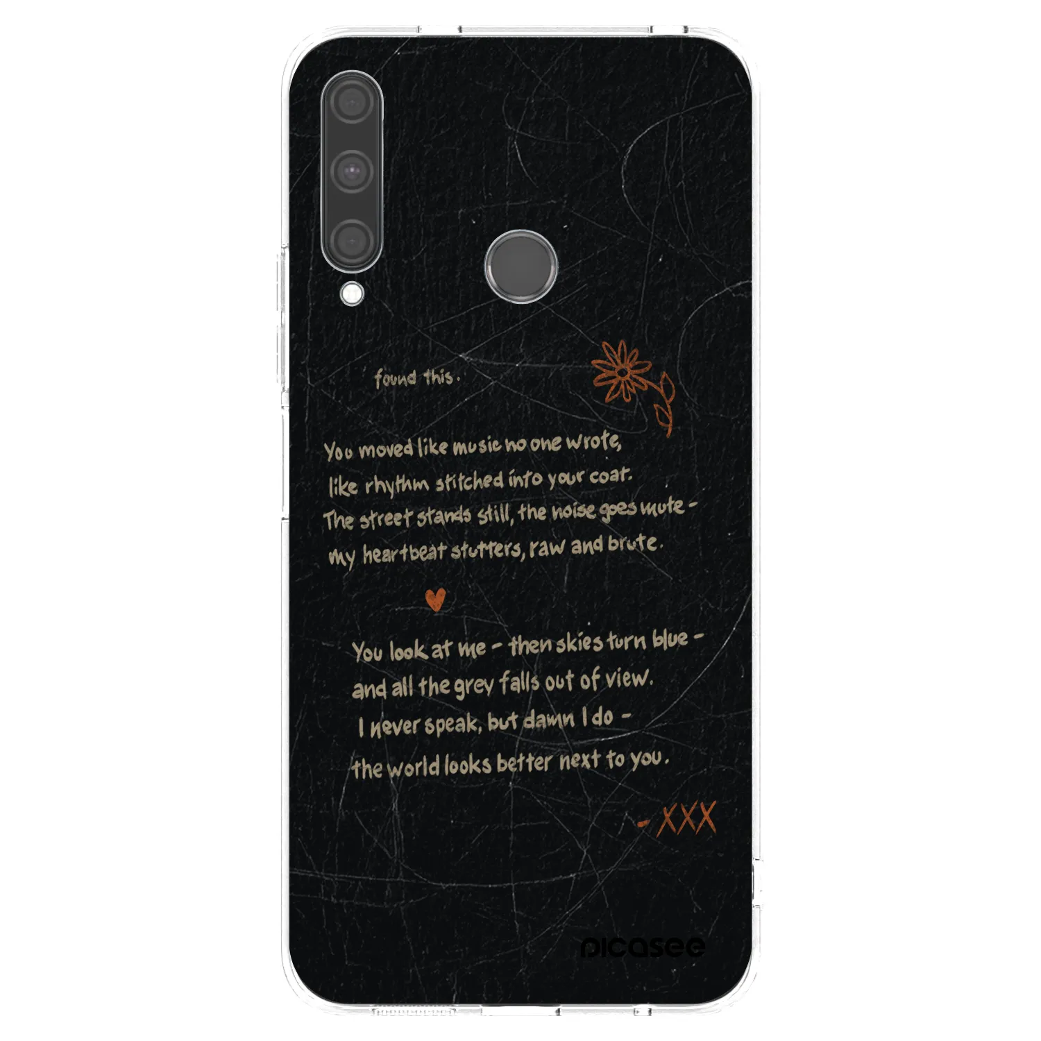 Picasee silikónový prehľadný obal pre Huawei P40 Lite E - POET
