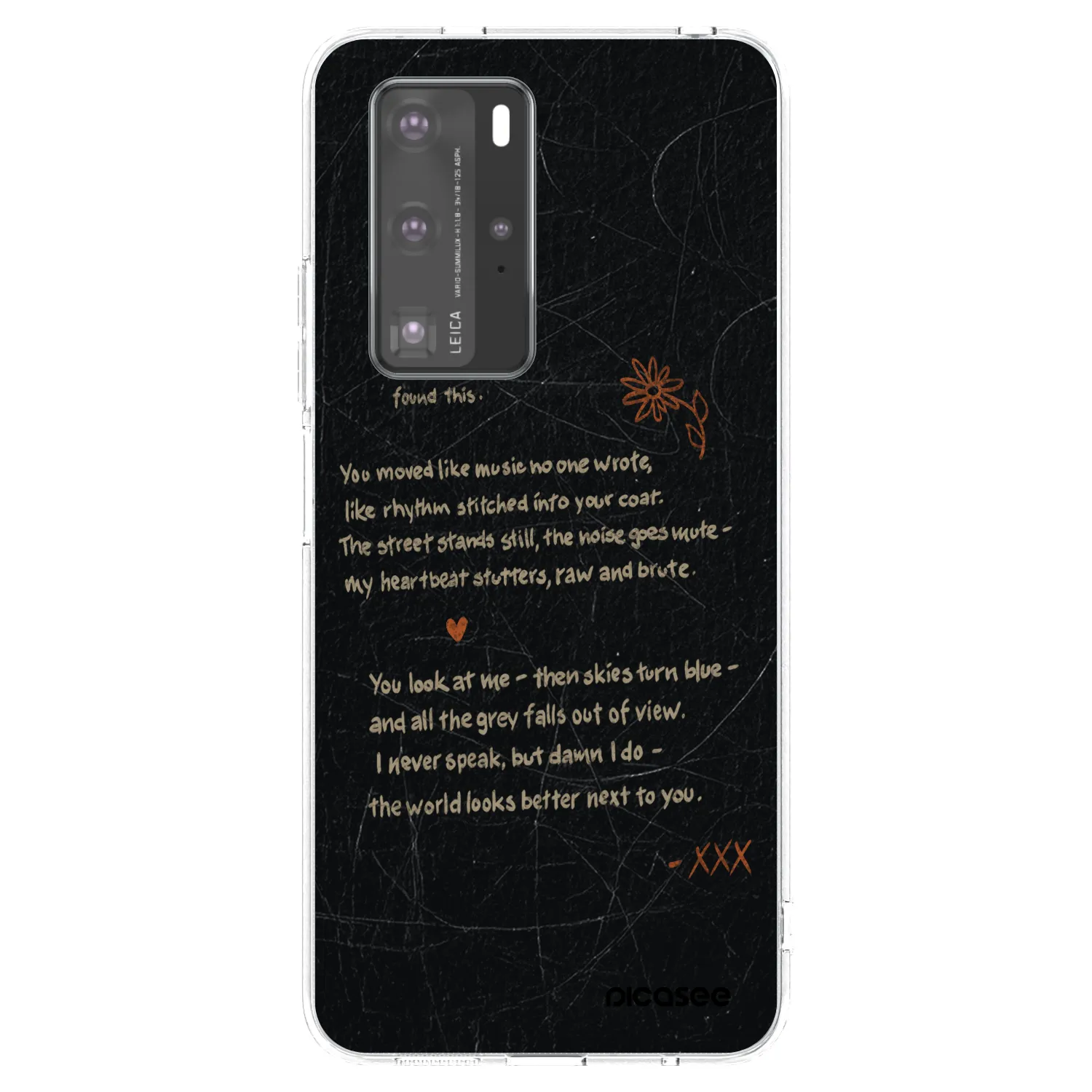 Silikónový prehľadný obal pre Huawei P40 Pro - POET