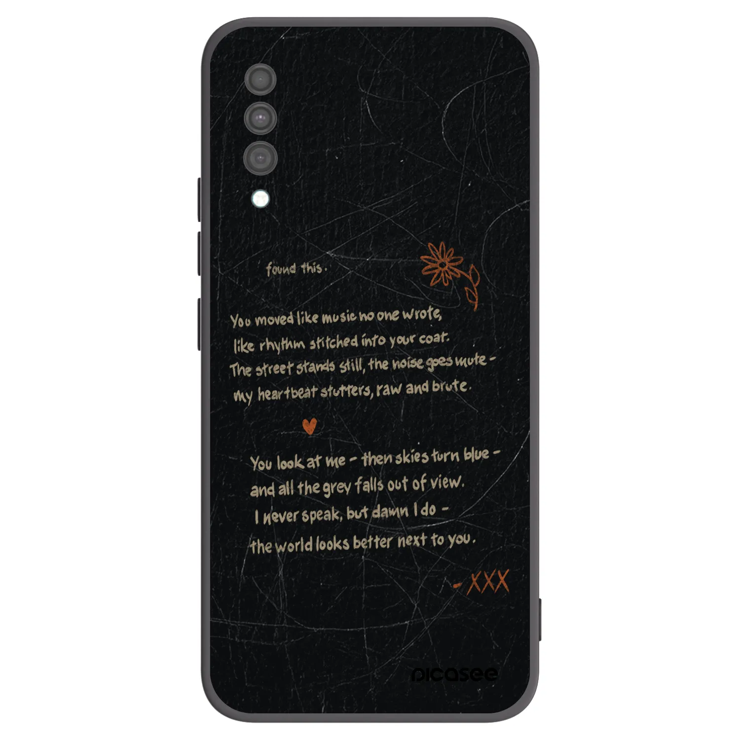 Picasee silikónový čierny obal pre Samsung Galaxy A30s A307F - POET