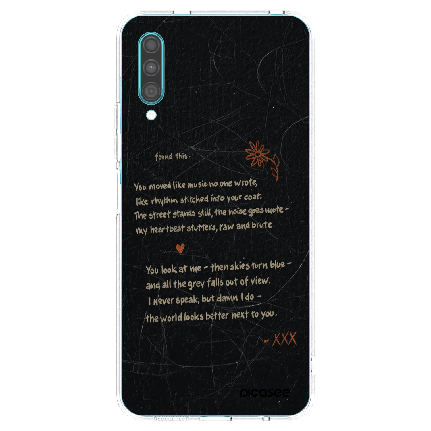 Picasee silikónový prehľadný obal pre Samsung Galaxy A30s A307F - POET