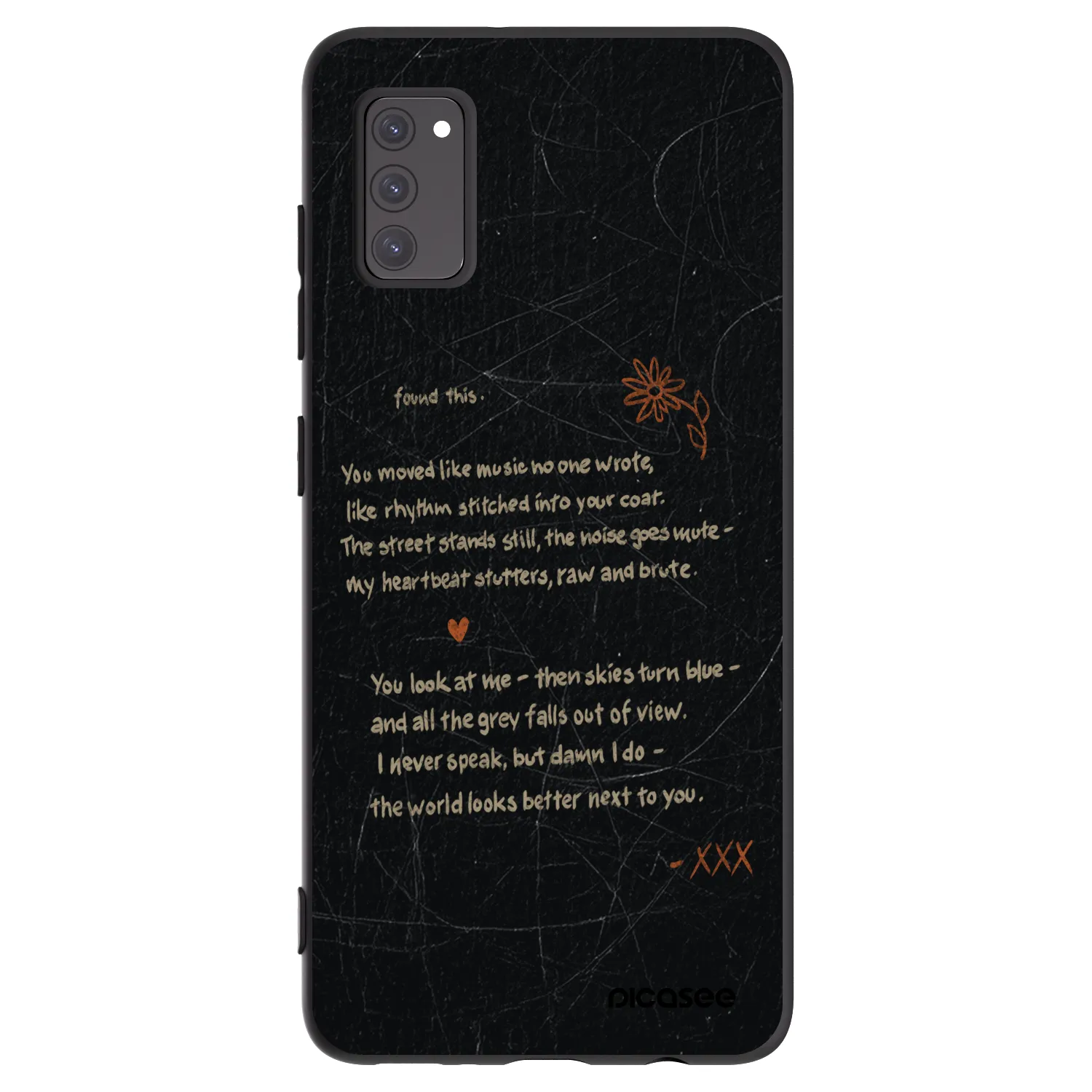 Picasee silikónový čierny obal pre Samsung Galaxy A41 A415F - POET