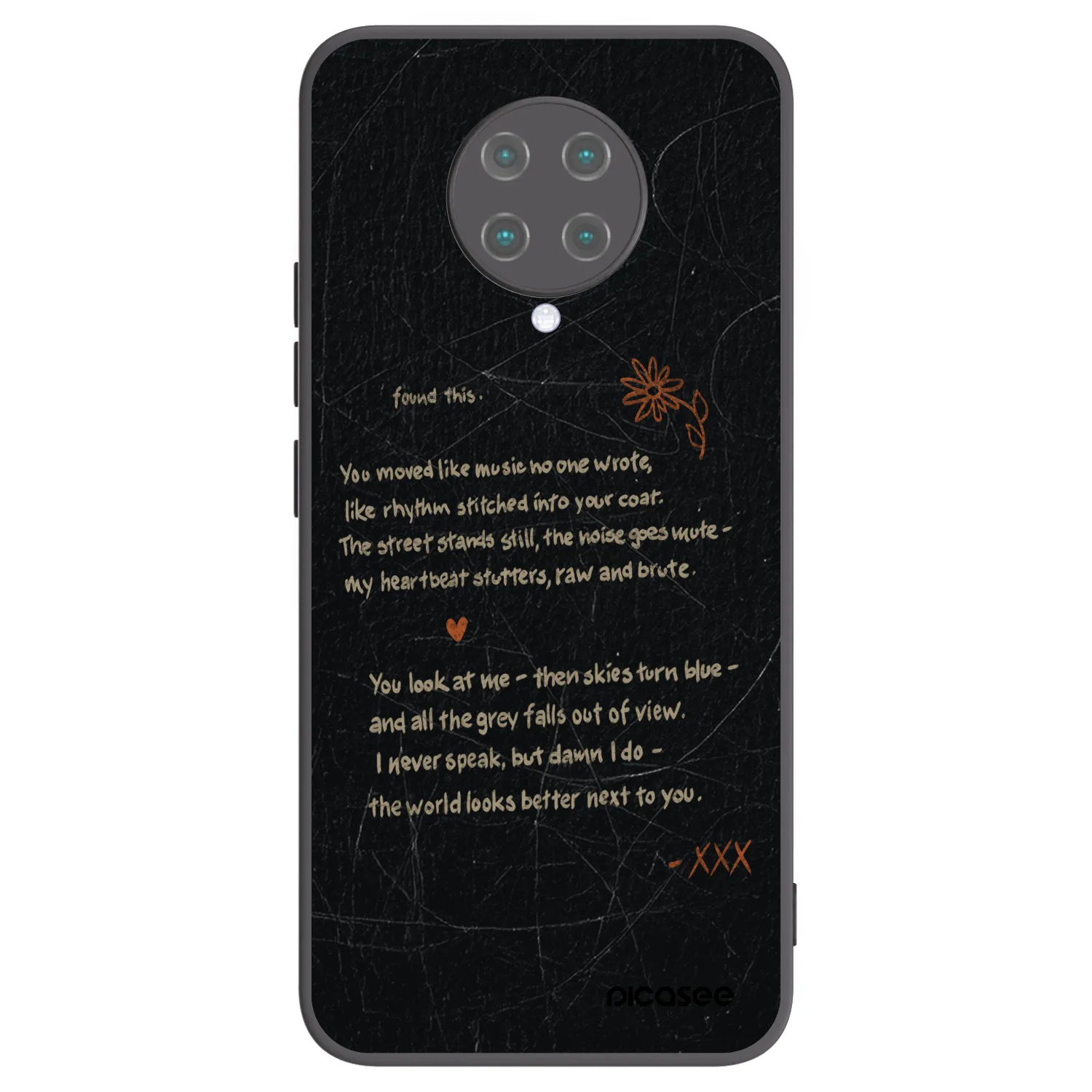 Picasee silikónový čierny obal pre Xiaomi Poco F2 Pro - POET