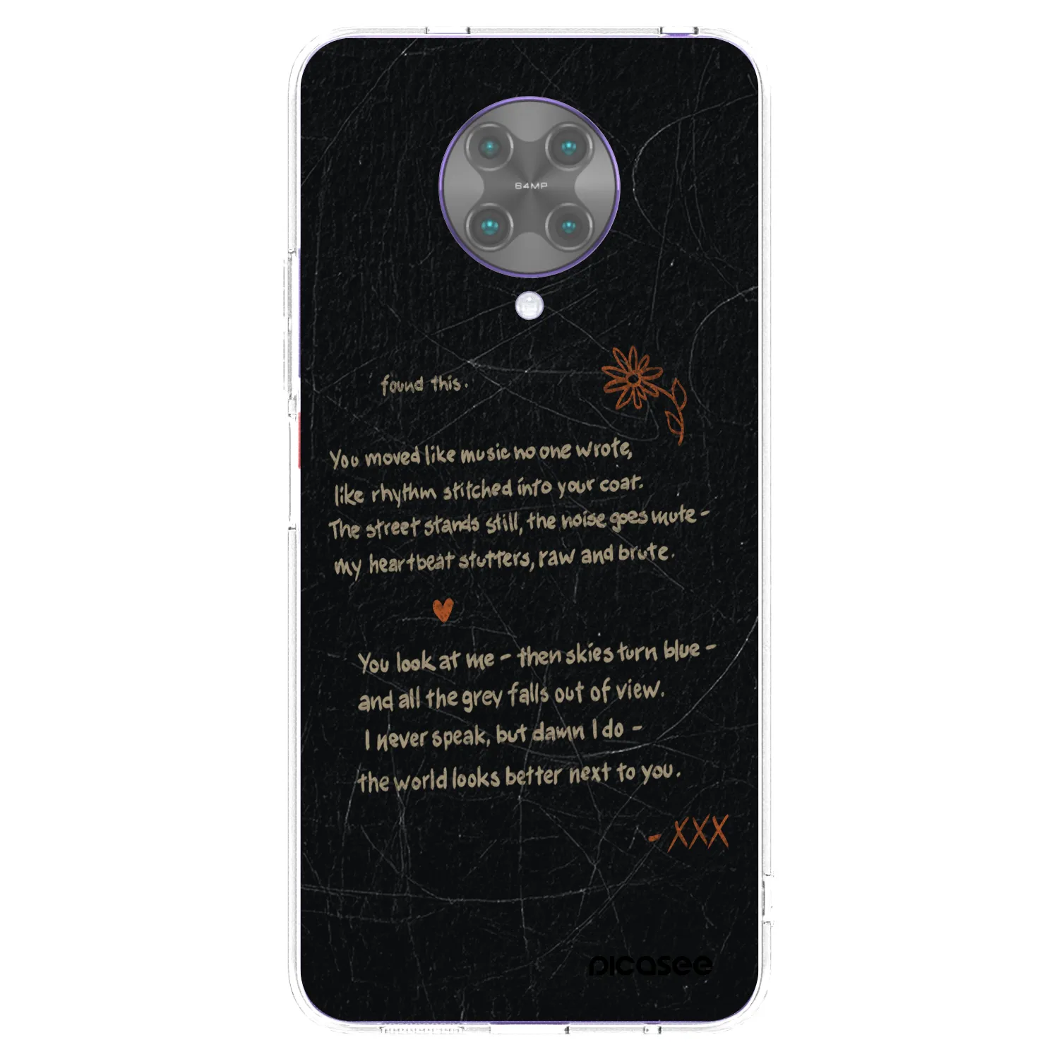 Picasee silikónový prehľadný obal pre Xiaomi Poco F2 Pro - POET