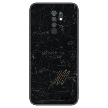 Picasee silikónový čierny obal pre Xiaomi Redmi 9 - SCRATCH