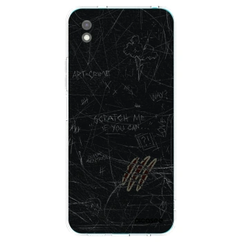 Picasee silikónový čierny obal pre Xiaomi Redmi 9A - SCRATCH