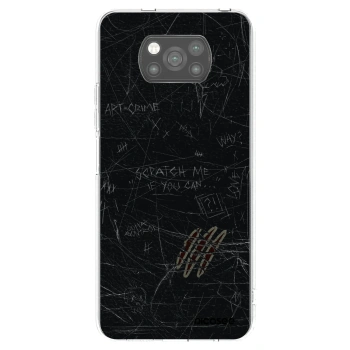 Picasee silikónový čierny obal pre Xiaomi Poco X3 - SCRATCH