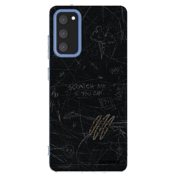 Picasee silikónový prehľadný obal pre Samsung Galaxy S20 FE - SCRATCH