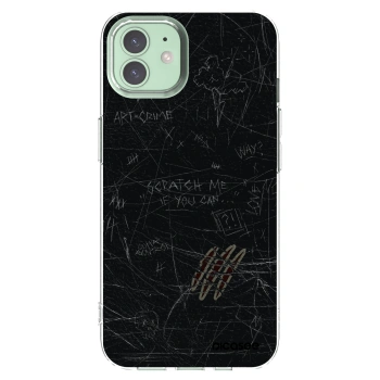 Picasee silikónový prehľadný obal pre Apple iPhone 12 Pro - SCRATCH