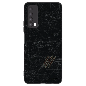 Picasee silikónový čierny obal pre Huawei P Smart 2021 - SCRATCH