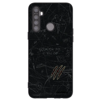 Picasee silikónový čierny obal pre Realme 6i - SCRATCH