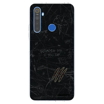Picasee silikónový prehľadný obal pre Realme 5 - SCRATCH
