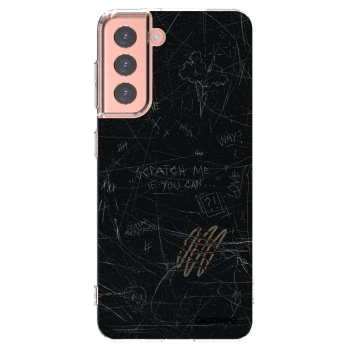 Picasee silikónový prehľadný obal pre Samsung Galaxy S21 5G G991B - SCRATCH