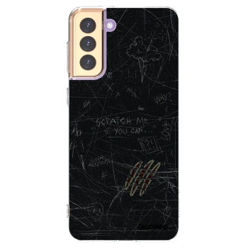 Picasee silikónový prehľadný obal pre Samsung Galaxy S21+ 5G G996F - SCRATCH