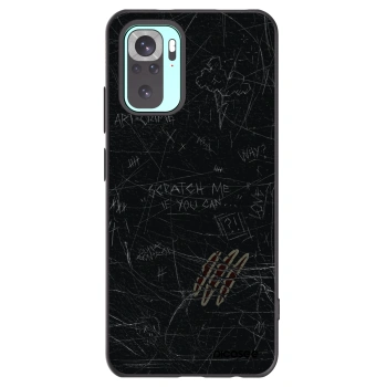 Picasee silikónový čierny obal pre Xiaomi Redmi Note 10 Pro - SCRATCH
