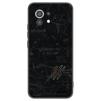 Picasee silikónový čierny obal pre Xiaomi Mi 11 - SCRATCH