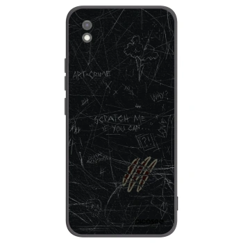 Picasee silikónový čierny obal pre Xiaomi Redmi 9AT - SCRATCH
