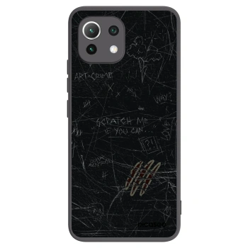 Picasee silikónový čierny obal pre Xiaomi Mi 11 Lite - SCRATCH