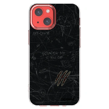 Picasee silikónový prehľadný obal pre Apple iPhone 13 mini - SCRATCH