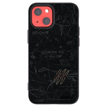 Picasee silikónový čierny obal pre Apple iPhone 13 mini - SCRATCH