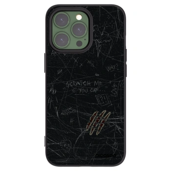 Picasee silikónový čierny obal pre Apple iPhone 13 Pro - SCRATCH