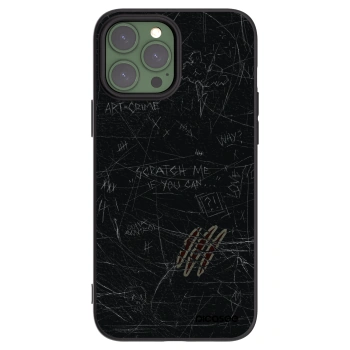 Picasee silikónový čierny obal pre Apple iPhone 13 Pro Max - SCRATCH