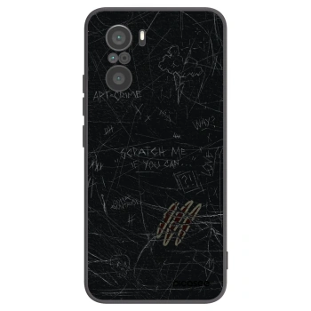 Picasee silikónový čierny obal pre Xiaomi Poco F3 - SCRATCH