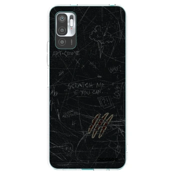 Picasee silikónový prehľadný obal pre Xiaomi Redmi Note 10 5G - SCRATCH