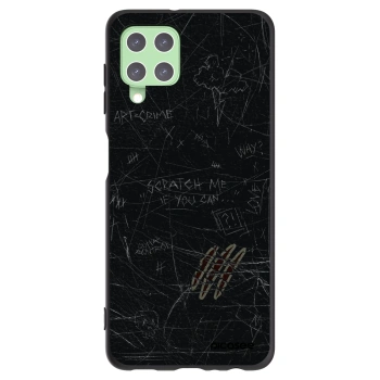Picasee silikónový čierny obal pre Samsung Galaxy A22 A225F 4G - SCRATCH
