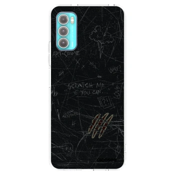 Picasee silikónový prehľadný obal pre Motorola Moto G60 - SCRATCH