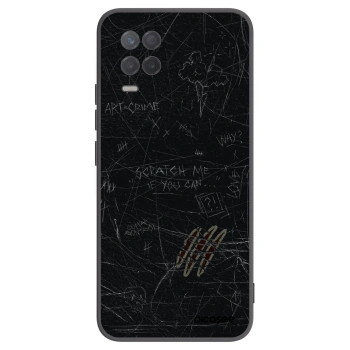 Picasee silikónový čierny obal pre Realme 8 5G - SCRATCH