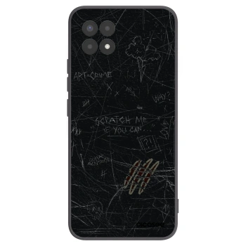 Picasee silikónový čierny obal pre Realme 8i - SCRATCH