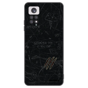 Picasee silikónový čierny obal pre Xiaomi Redmi Note 11 - SCRATCH