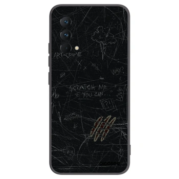 Picasee silikónový čierny obal pre Realme GT Master Edition 5G - SCRATCH