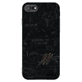 Picasee silikónový prehľadný obal pre Apple iPhone SE 2022 - SCRATCH
