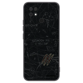 Picasee silikónový čierny obal pre Xiaomi Redmi 10C - SCRATCH