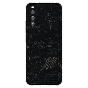 Picasee silikónový prehľadný obal pre Sony Xperia 10 IV 5G - SCRATCH