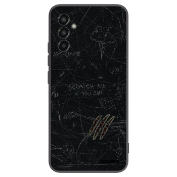 Picasee silikónový čierny obal pre Samsung Galaxy M13 M135F - SCRATCH