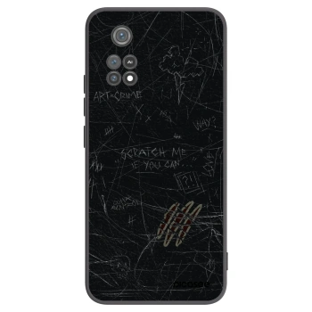 Picasee silikónový čierny obal pre Xiaomi Poco M4 Pro - SCRATCH