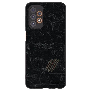 Picasee silikónový čierny obal pre Samsung Galaxy A23 A235F 4G - SCRATCH