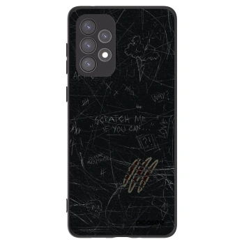 Picasee silikónový čierny obal pre Samsung Galaxy A73 5G - SCRATCH