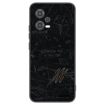Picasee silikónový čierny obal pre Xiaomi Poco X5 - SCRATCH