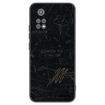Picasee silikónový čierny obal pre Xiaomi Redmi Note 11S 5G - SCRATCH