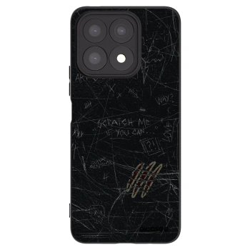 Picasee silikónový čierny obal pre Honor X8a - SCRATCH