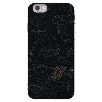 Picasee silikónový prehľadný obal pre Apple iPhone 6/6S - SCRATCH