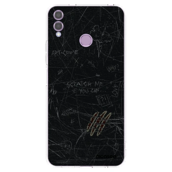 Picasee silikónový prehľadný obal pre Honor 8X - SCRATCH
