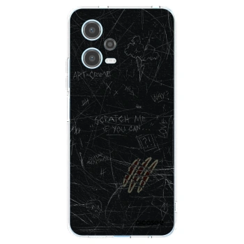 Picasee silikónový prehľadný obal pre Xiaomi Redmi Note 12 5G - SCRATCH